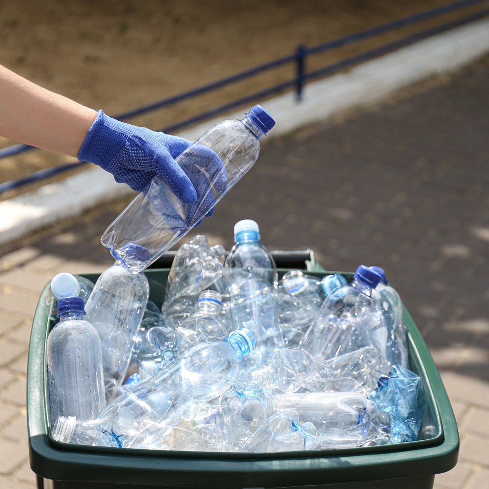 Beverage Container Recycle Bin